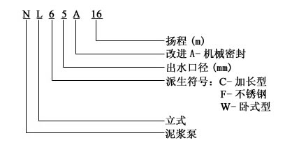 NL型(xíng)液下泥漿泵